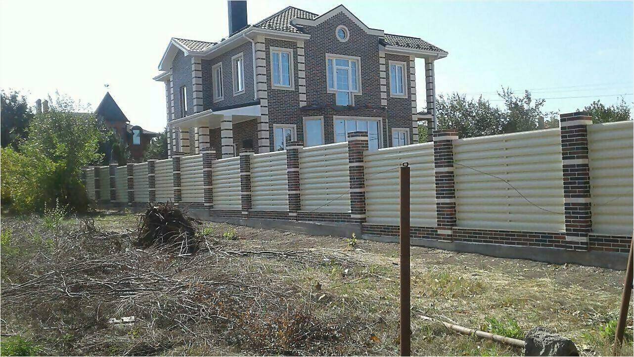 Забор из штакетника 115м фото6 в Калининграде